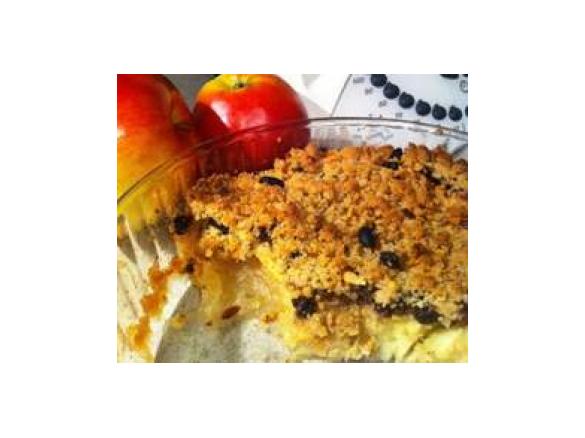 Jabłka z kruszonką - udają jabłecznik 