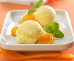 Lody o smaku mango