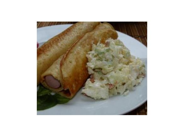 Surówka z białej kapusty