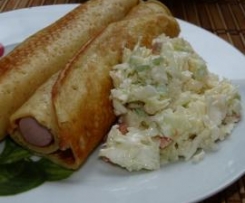 Surówka z białej kapusty