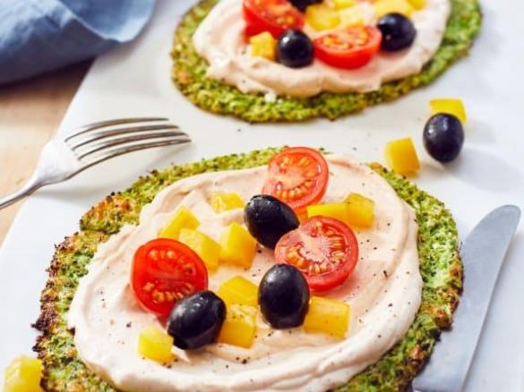 MINI PIZZE NA BROKUŁOWYCH SPODACH Wioletta