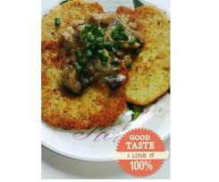 Placki ziemniaczane z cukinią