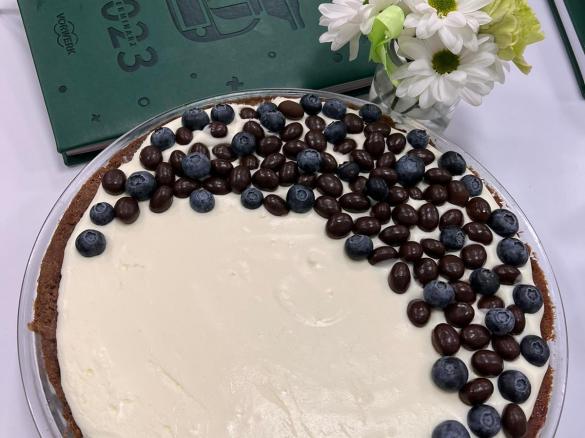 TARTA  CZEKOLADOWO ŚMIETANKOWA