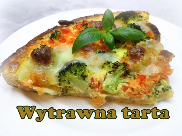 Wytrawna tarta z warzywami