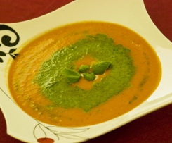 Zupa krem pomidorowo-ziołowy