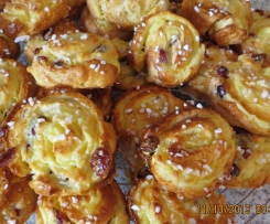 Drożdżowe ślimaczki z budyniem