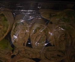 tortilla z pastą rybna 