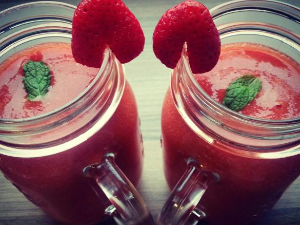 Smoothie / koktajl truskawka z melonem
