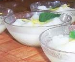 Sorbet mocno cytrynowy