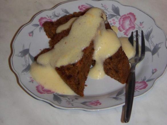 Piernik z marchwi w sosie szodon