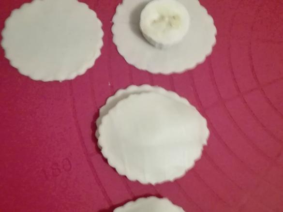 Pierogi z bananami "kapelusiki"