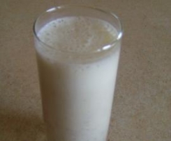 Dietetyczny koktajl bananowy