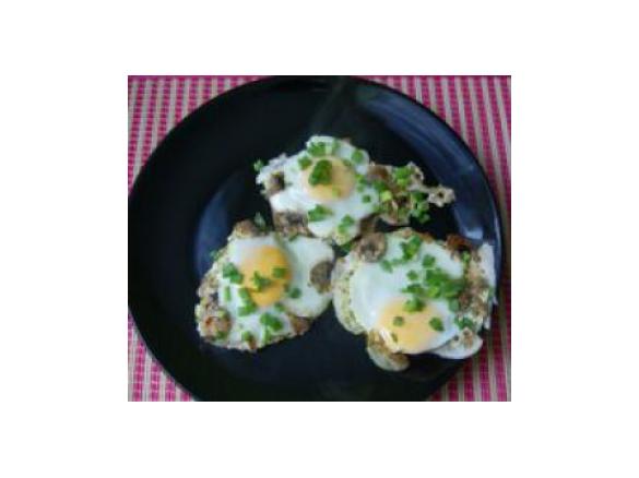 JAJKA NA SZYNCE ZE SZCZYPIORKIEM