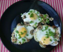 JAJKA NA SZYNCE ZE SZCZYPIORKIEM