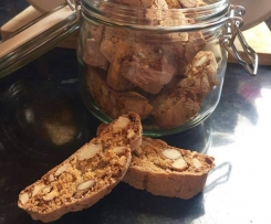 Włoskie ciasteczka migdałowe Almond Biscotti