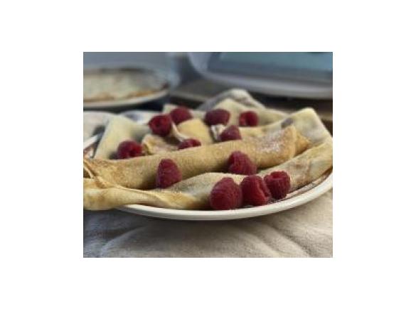 Naleśniki z wodą gazowaną