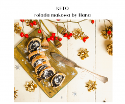 KETO rolada makowa by Hana