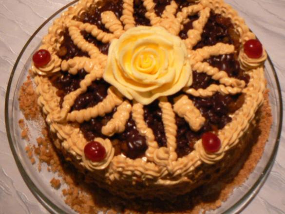 tort rumowo-karmelowy