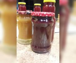 Marmolada jabłkowo - aroniowa z palonym masłem