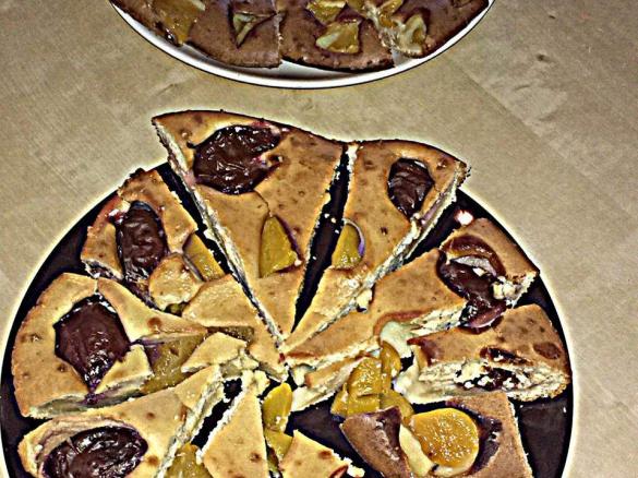 Błyskawiczne i tanie ciasto z owocami