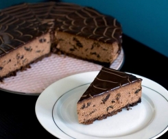 sernik czekoladowy z suszoną śliwką bezglutenowy
