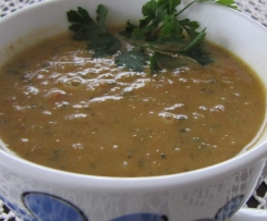 Zupa z cukinii i suszonych pomidorow