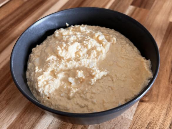 Pasta jajeczna z ugotowanych jajek