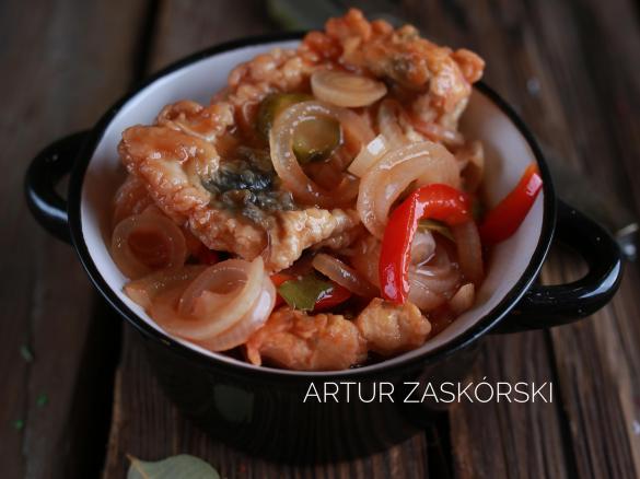 ZIELONE ŚLEDZIE W ZALEWIE OCTOWEJ