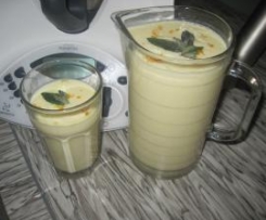 Koktajl mleczno - pomarańczowy