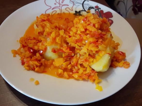 Ziemniaczki z warzywami