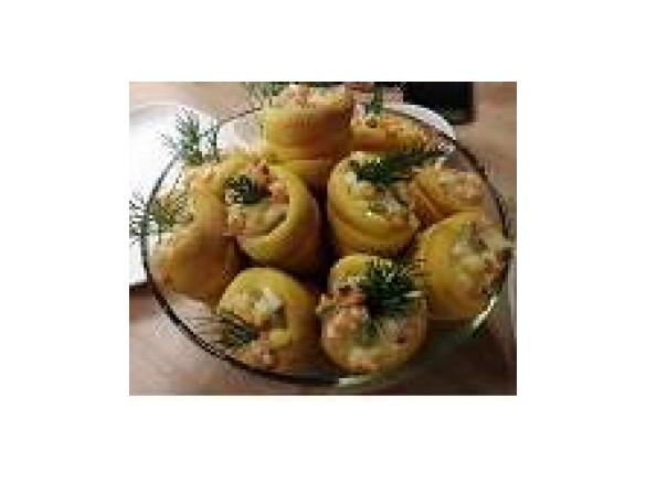 Marchewki z ciasta faszerowane