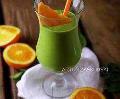 ZIELONY KOKTAJL NA JOGURCIE