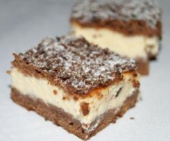 świąteczny sernik na kakaowym spodzie