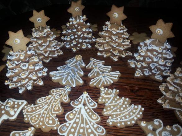 Piernikowe choinki