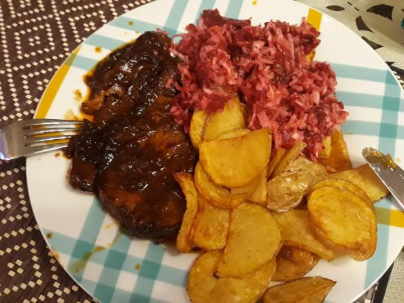 Karkówka w sosie barbecue