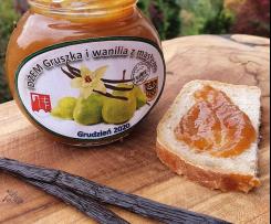 Dżem z gruszek i karmelu, z nutą wanilii