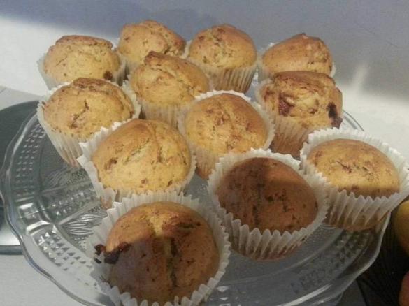 Bananowe muffinki Nigelli