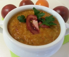 Młoda kapusta z pomidorami