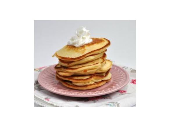 Racuszki drożdzowe z bananami