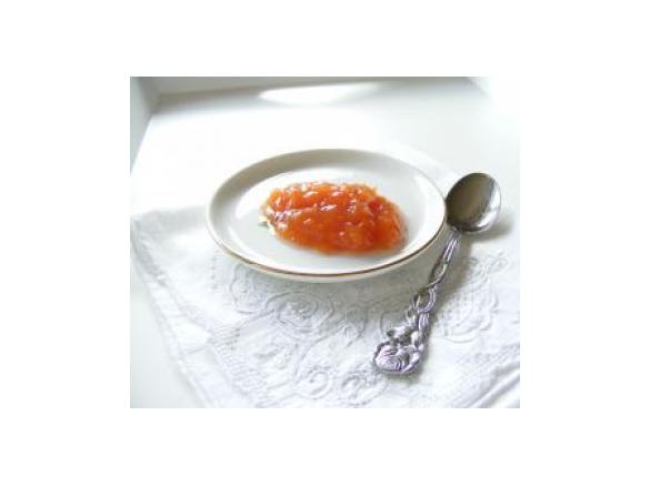 DŻEM Z NEKTARYNEK Z LAWENDĄ 