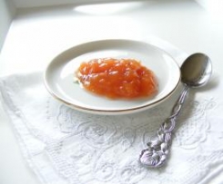 DŻEM Z NEKTARYNEK Z LAWENDĄ 