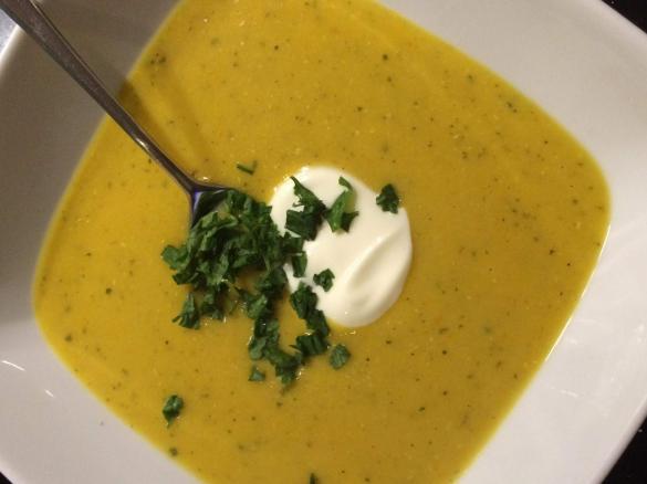 Krem z czerwonej soczewicy