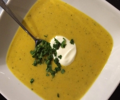 Krem z czerwonej soczewicy