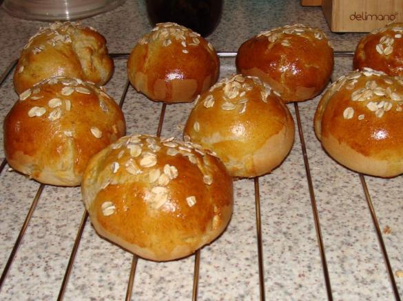 Bułeczki pszenno - owsiane