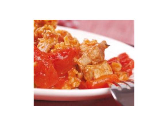 Mięso z ryżem po serbsku