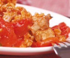 Mięso z ryżem po serbsku