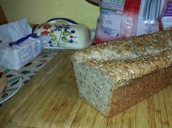 Chleb orkiszowo-gryczany