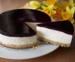 Sernik jogurtowy z galaretką :-)