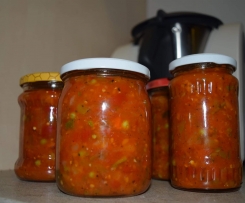 Sos warzywny do makaronu/mięsa na zimę