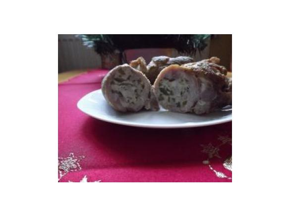 NADZIEWANE ROLADKI Z KARKÓWKI W SOSIE Z MAGGI